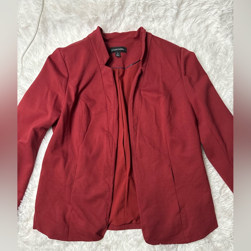 41 Hawthorn Women's Deep Red Blazer